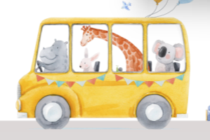 Animals in Bus